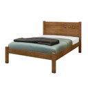 Ver imagem 3 de Cama Casal F89 Paola 1,38 Malbec Estrutura em Mdp Design Moderno e Funcional