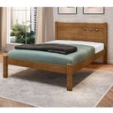 Ver imagem 4 de Cama Casal F89 Paola 1,38 Malbec Estrutura em Mdp Design Moderno e Funcional