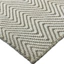 Ver imagem 3 de Tapete Kilim Vivaldi 70x198 Chevron Bege