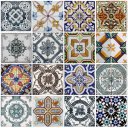 Ver imagem 1 de Papel de Parede Azulejo Português Clássico - 3,00x0,50m