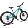 Bicicleta Aro 26 Quadro 13 Alumínio 21v Freio Disco Vmaxx Freeride Tuff Azul/Laranja - Viking - 5