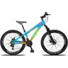 Bicicleta Aro 26 Quadro 13 Alumínio 21v Freio Disco Vmaxx Freeride Tuff Azul/Laranja - Viking - 1