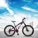 Ver imagem 2 de Bicicleta Aro 26 Quadro 13 Alumínio 21v Freio Disco Vmaxx Freeride Tuff Preto/Rosa - Viking