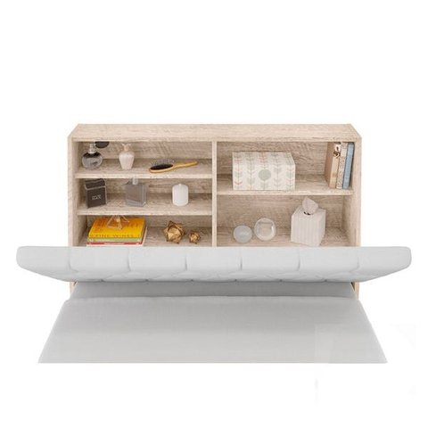 Cabeceira Isis Solteiro 0,88 - Amarula/Branco 008