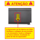 Ver imagem 6 de Aquecedor De Água A Gás Komeco Ko 16 Bk Home Preto 16 Litros Digital Gás GLP Com Kit Ligação 40 CM