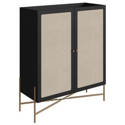 Balcao Cafe Bar 2 Portas 93 Cm Pes Metal 28929 Oslo Nero Artesano - 1