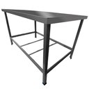 Ver imagem 2 de Kit Lanchonete Mesa de Manipulação 100x55cm + Fritadeira a Gás 1 Cuba + Chapa a Gás 90cm