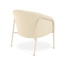 Ver imagem 7 de Poltrona Sala Industrial Alta Champanhe Kit 2 Stella Suede D03 - D’Rossi
