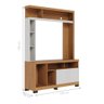 Estante Home Sala de Estar Oma Freijo Off White Matte - 2