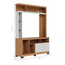 Ver imagem 2 de Estante Home Sala de Estar Oma Freijo Off White Matte
