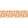 Faixa decorativa - Border Pastilhas - 750 Laranja - 1