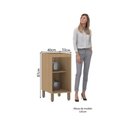 Ver imagem 2 de Balcão de Cozinha 40cm 1 Porta sem Tampo Slim Luciane Móveis Freijó-freijó Brasil