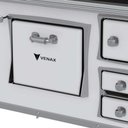 Ver imagem 3 de Fogão a Lenha N° 02 Premium Gii Branco Chapa Vitrocerâmica Saída Esquerda sem Tampa - Venax