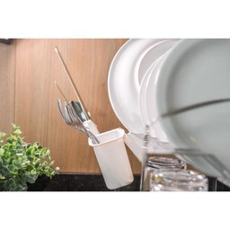 Escorredor de Louças 2 Andares em Aço Inox para 16 Pratos Ut - 5