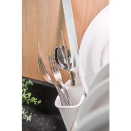 Escorredor de Louças 2 Andares em Aço Inox para 16 Pratos Ut - 4