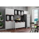 Ver imagem 2 de Paneleiro de Cozinha Mirage New Aço C- 6 Portas C-2vidro 80cm Branco - Telasul