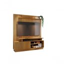 Ver imagem 5 de Rack Ares para TV até 75" 160cm MDF-MDP Marrom Madetec Móveis