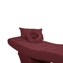 Ver imagem 5 de Maca Estética e Escada para Extensão de Cílios Veludo Bordo