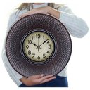 Ver imagem 2 de Relógio de Parede Decorativo Clássico 40cm Cobre
