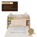 Ver imagem 3 de Cabeceira Solteiro Elisa 088 – Amarula