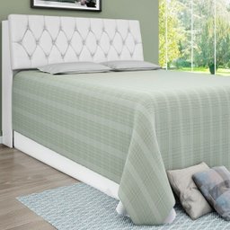 Cabeceira Isis Casal - 1,38 – Branco/Branco 008 - 3 Cabeceira Isis Casal - 1,38 – Branco/Branco 008 - 3
