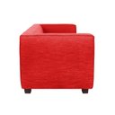 Ver imagem 3 de Sofá Namoradeira Amsterdam 1,40m Suede Vermelho - Inova Decorações