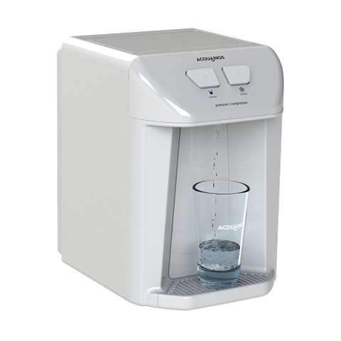 Filtro Acquabios Purificador Água Compressor Gelada Bebedouro Cor Branco 127V