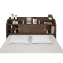 Ver imagem 1 de Cabeceira Casal Elisa 138 - Chocolate