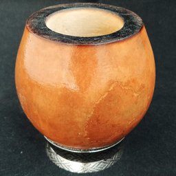 Cuia Coquinho Uruguaia Cuia de Porongo para Chimarrão Pequena Artesanal - 3