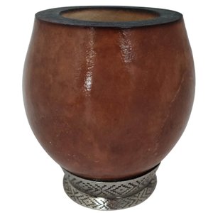 Cuia Coquinho Uruguaia Cuia de Porongo para Chimarrão Pequena Artesanal