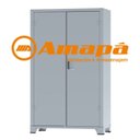 Ver imagem 2 de Armário de Aço c/ 02 portas REFORÇADO – PA 120 – 1,98×1,20×0,40m – CHAPA # 22 – AMAPA – 12115