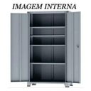 Ver imagem 3 de Armário de Aço c/ 02 portas REFORÇADO – PA 120 – 1,98×1,20×0,40m – CHAPA # 22 – AMAPA – 12115