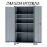 Armário de Aço c/ 02 portas REFORÇADO – PA 120 – 1,98×1,20×0,40m – CHAPA # 22 – AMAPA – 12115 - 3