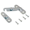 Ver imagem 2 de Fecho Chato para Janelas de Correr 60 mm Aço Cromado 656004 União Mundial Unitário