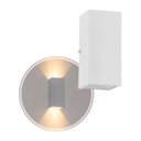 Ver imagem 5 de Arandela Duplo Facho Longo Branca + 2 Lâmpada Led Gu10 6w 3000K ST187