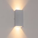 Ver imagem 4 de Arandela Duplo Facho Longo Branca + 2 Lâmpada Led Gu10 6w 3000K ST187