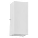 Ver imagem 3 de Arandela Duplo Facho Longo Branca + 2 Lâmpada Led Gu10 6w 3000K ST187