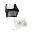 Ver imagem 6 de Arandela 2 Fachos Slim Preta + LED G9 5w 3000K Luminária Externa ou Interna St397
