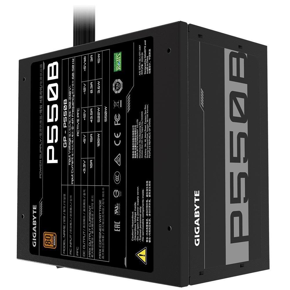 Fonte Atx Gigabyte P550b 550w 80plus Bronze 28200-p550b-1brr - 5