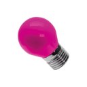 Ver imagem 1 de Lâmpada Bolinha LED 6W Rosa E27 Bivolt Luminatti