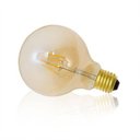 Ver imagem 1 de Lâmpada Ballon Led Filamento 4w Âmbar E27 127v Luminatti