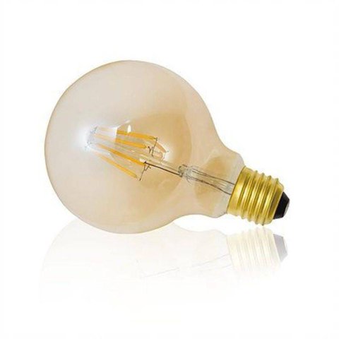 Lâmpada Ballon Led Filamento 4w Âmbar E27 127v Luminatti