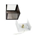 Ver imagem 5 de Kit 20 Arandelas 2 Fachos Slim Marrom Luminária Externa ou Interna St397