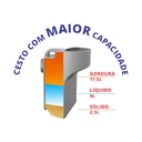 Ver imagem 2 de Cesto para Super Caixa de Gordura Cor Cinza Durín