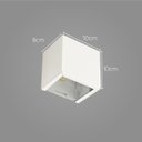 Ver imagem 3 de Kit 18 Arandela 2 Fachos Slim Branca + LED G9 5w 3000K Luminária Externa ou Interna St397