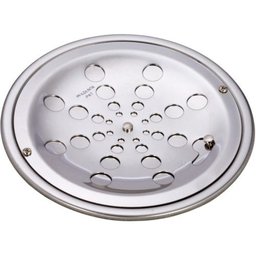 Grelha Aço 10cm Redonda com Caixilho 122-A Moldenox - 1