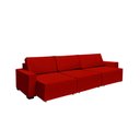 Ver imagem 3 de Sofá Dallas 3.70m Retrátil - Vermelho