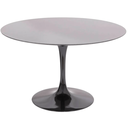 Ver imagem 1 de Mesa de Jantar Tulipa Saarinen Redonda 150 Cm + Vidro Laca Preta