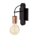 Ver imagem 1 de Luminária Arandela Moderna Trace Abajur Parede Soquete E27 + Lâmpada Filamento de Carbono G95 220V