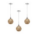 Ver imagem 1 de Kit 3 Luminárias Pendente 10cm Ambar Bivolt G9 Bivolt Lumier